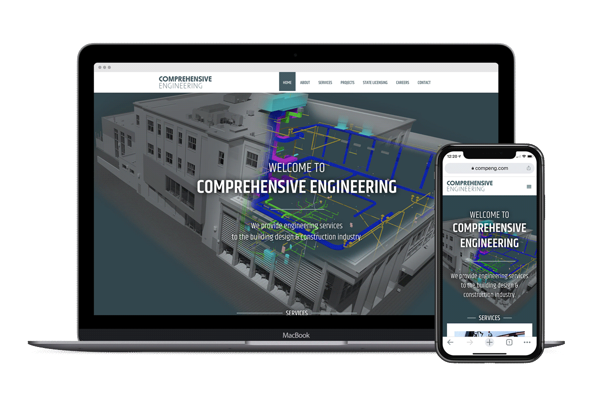 Comprehensive Engineering website