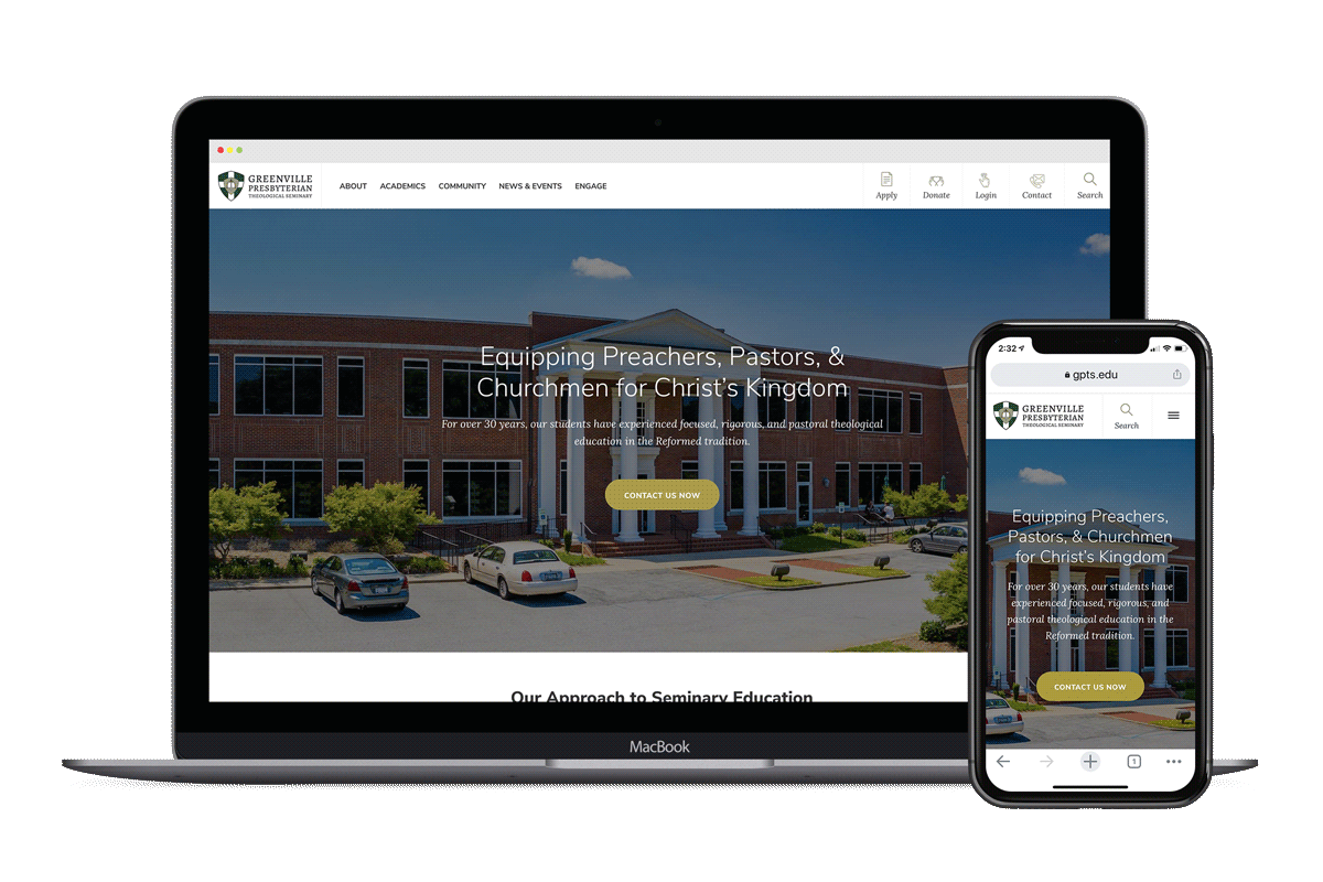 Greenville Presbyterian Theological Seminary website